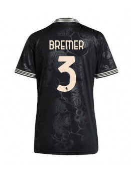 Juventus Gleison Bremer #3 Zenski Rezervni Dres 2025-26 Kratak Rukavima Juventus Gleison Bremer #3 Zenski Rezervni Dres 2025-26 Kratak Rukavima